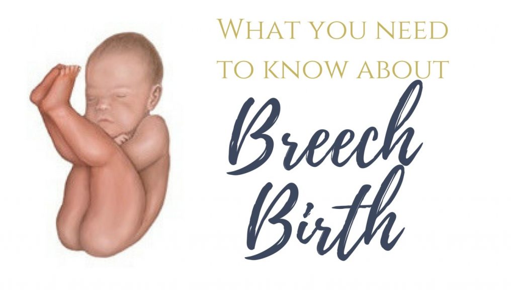 Different types of breech presentations